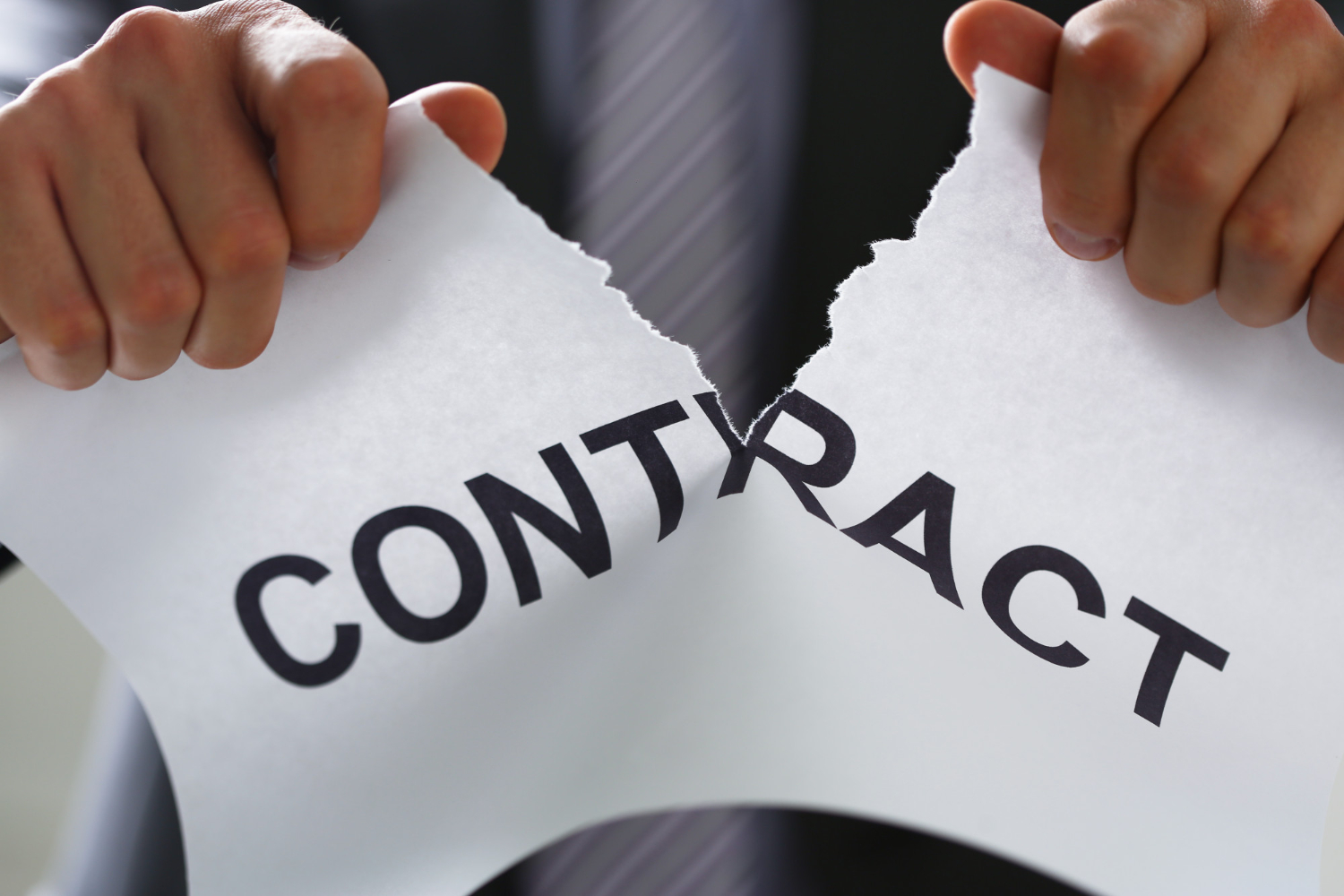 business partner breach contract