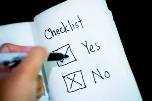 business sued? checklist to follow